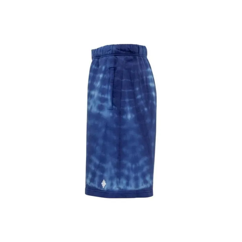 Marcelo Burlon Logo Embroidered Soundwaves Shorts-2