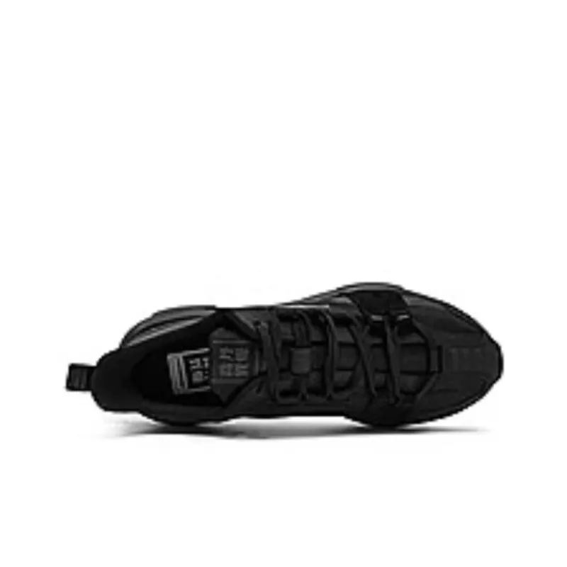QIAODAN Vertical And Horizontal ACE Cushioning Wear Resistant Low Top Casual Shoes Men's Black-2
