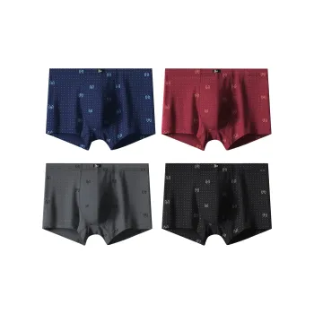 H YXIANG Underpants Men's 4 Pack