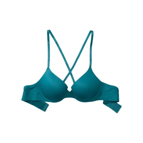 Victoria's Secret PINK 3839 Contour Push-Up Bra Collection For Everyday Wear Bra Women's Coral Blue