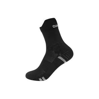 QIAODAN Knee High Socks Men's 1 Pack Black