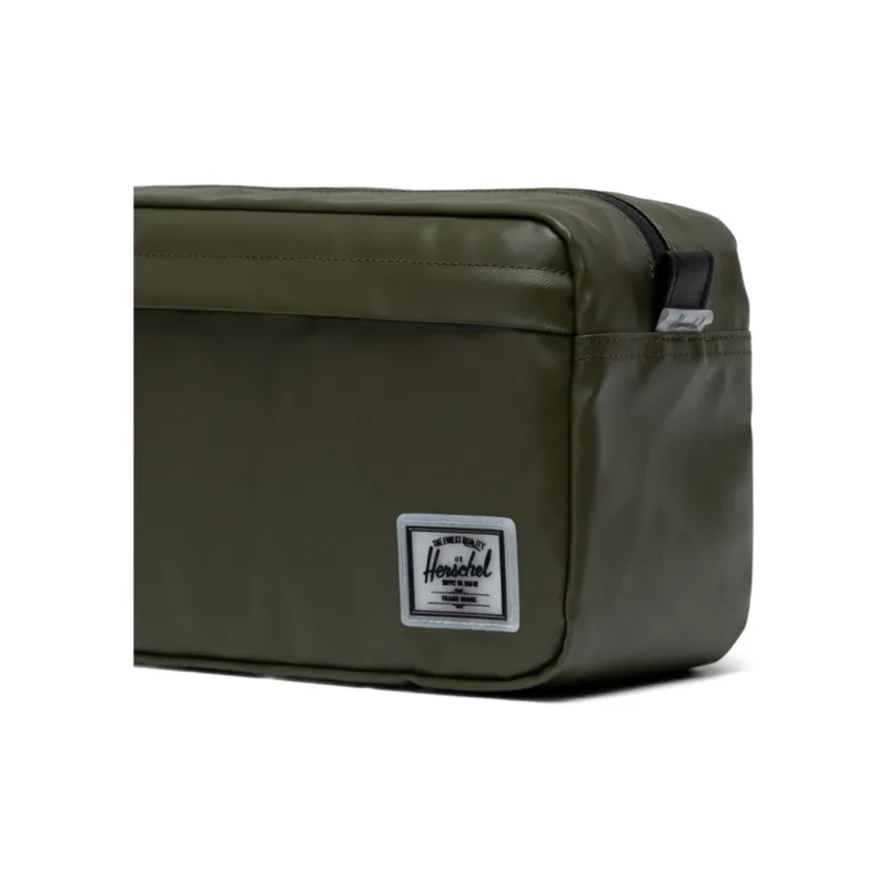 Herschel Recycled Material Fanny Pack, Sling Bag, Crossbody Bag, Portable Storage Bag Regular Unisex Ivy Green-3