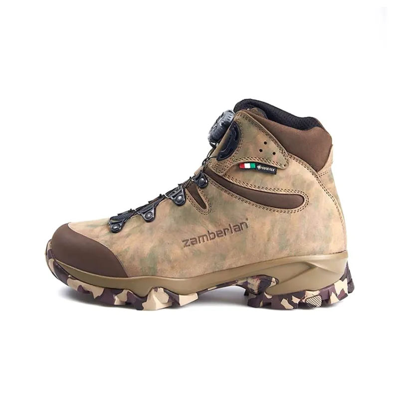 Zambella Wear-Resistant Waterproof And Breathable With Coverage Support High-Top Hiking Shoes Men's Camouflage-3