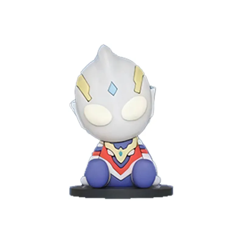 BANDAI Ultraman Character Ichiban Kuji TDG25 Anniversary Light Bonding G Prize Ultraman Rubber Doll Chibi Figures-2