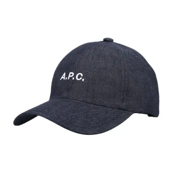 A.P.C Charlie Logo Embroidered Baseball Cap