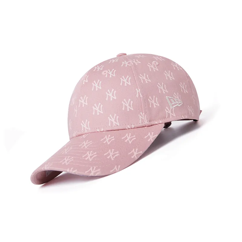 New Era Cotton Baseball Caps Women's Pink-2
