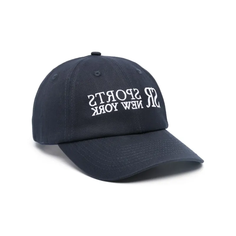 SPORTY & RICH JFK Cotton Baseball Cap-1