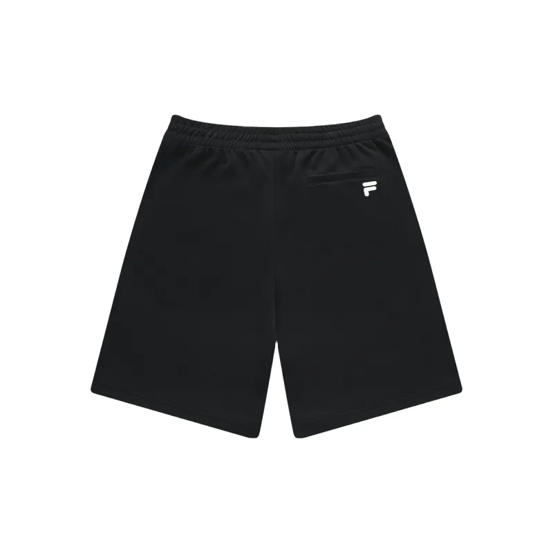 FILA FUSION PANTONE Collaboration Series Casual Shorts Unisex Black-1