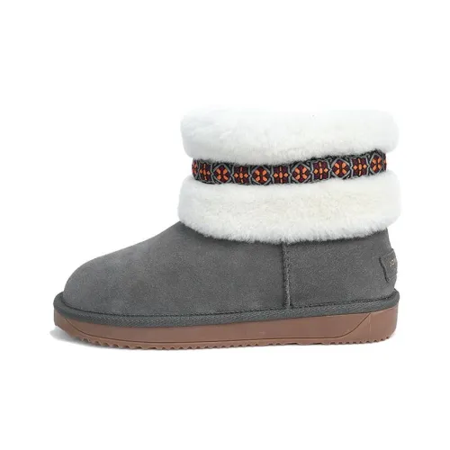 Joy&Mario Snow Boots Women's Dark Gray