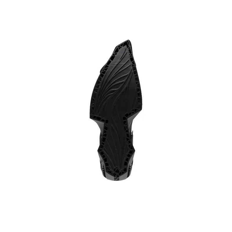 Scry Casual Shoes Unisex High Top Black-6
