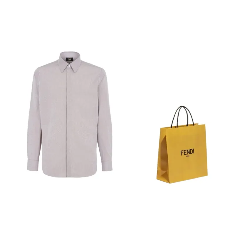 FENDI Pinstriped Shirt-2