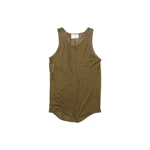 SONG FOR THE MUTE Tank Tops Men Army Green