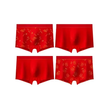 Rich Birds Underpants Men's 4 Pack Red