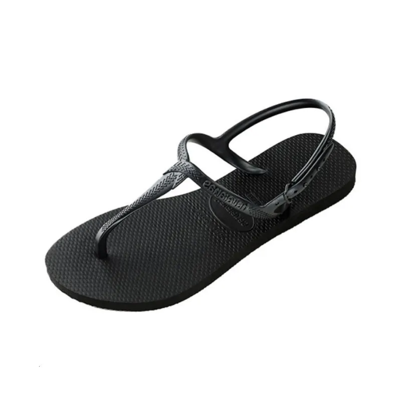Havaianas T Strap Sandal Women's Black-0