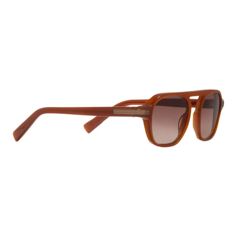 Ermenegildo Zegna Aurora Ii Pilot frame Sunglasses-1