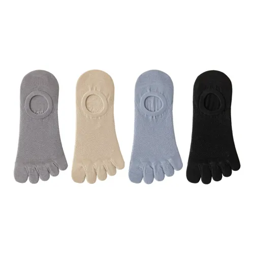 MIZU No Show Socks Men's 4 Pack