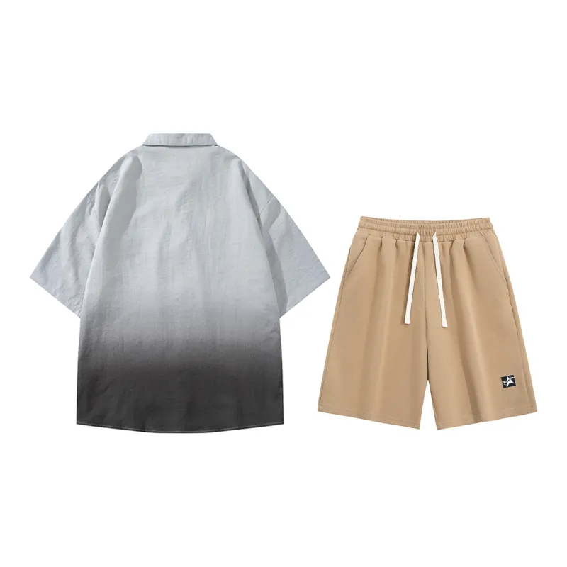 BOBBY ABLEY Shirt Matching Set Unisex-61