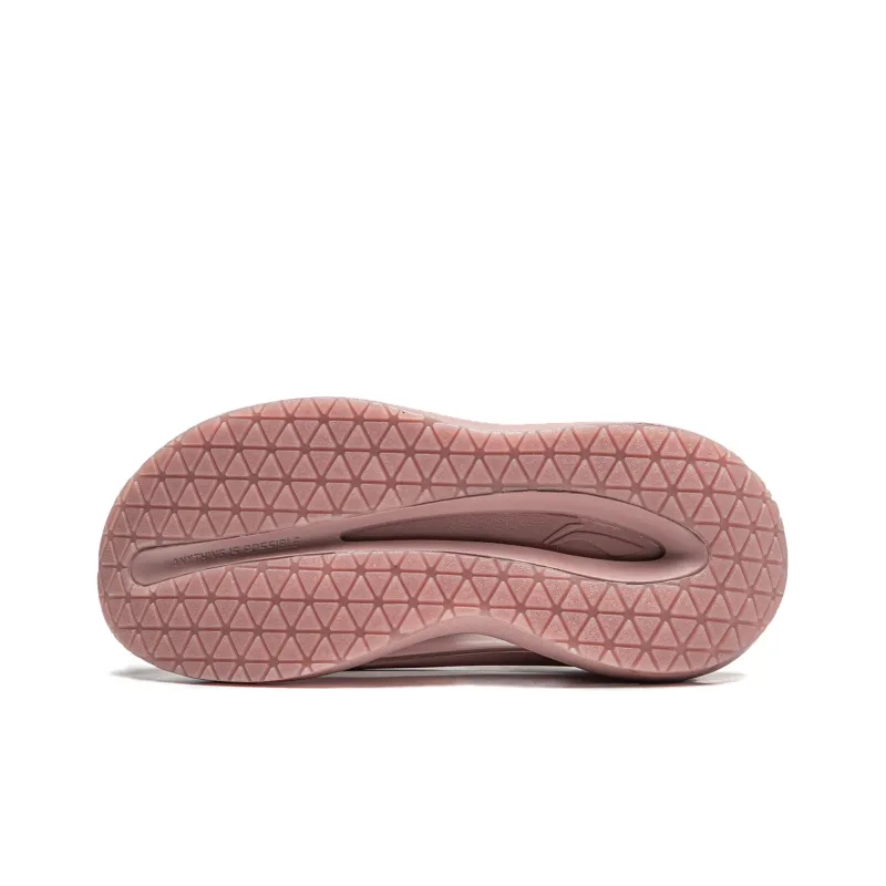 LiNing Yun You Slay Quiet Slide Slippers Unisex New Mist Rose Pink-6