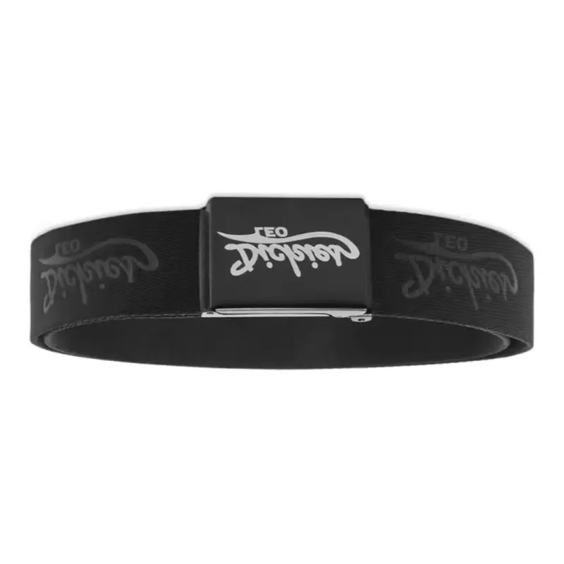 Dickies Logo Design Belt Women's Black Width: 4CM-2