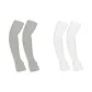[Finger Hole Style]Gray+White (2 Pairs Pack)