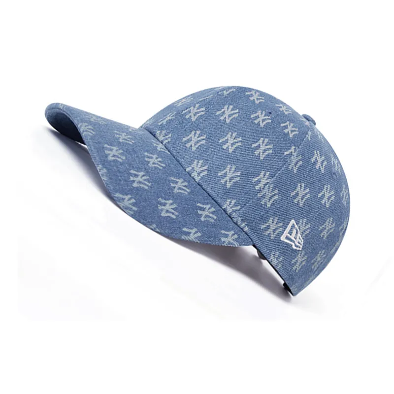 New Era Cotton Baseball Caps Women's Blue-1