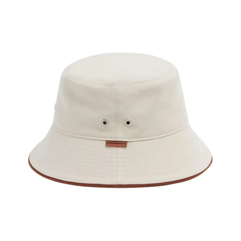 Ermenegildo Zegna Contrast Piping Bucket Hat-1