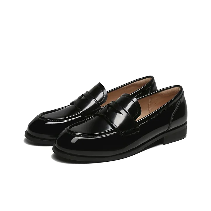 DAPHNE Loafers Women's Black, Beige-2