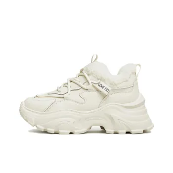 TATA Chunky Sneakers Women's Low Top Solid Color