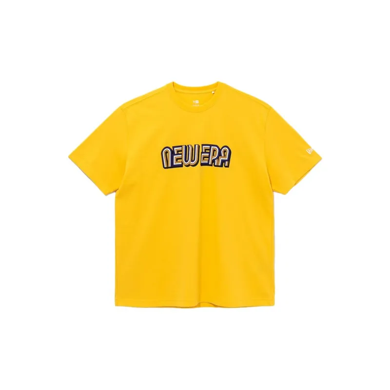 New Era T Shirts Unisex Yellow-1