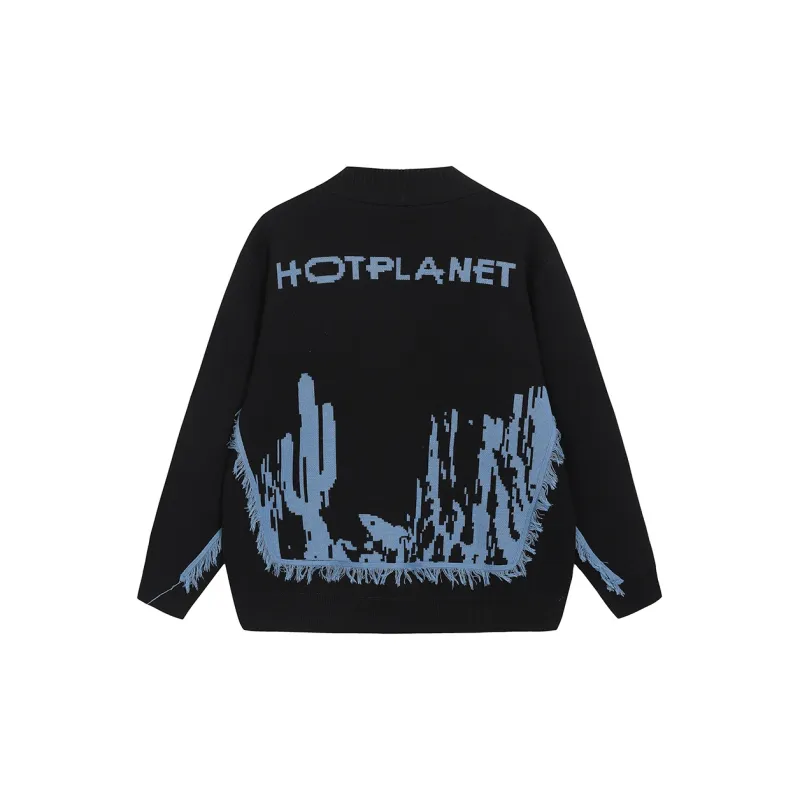 HOTPLANET Sweaters Unisex Desert And Sea[Soft Warm]-1