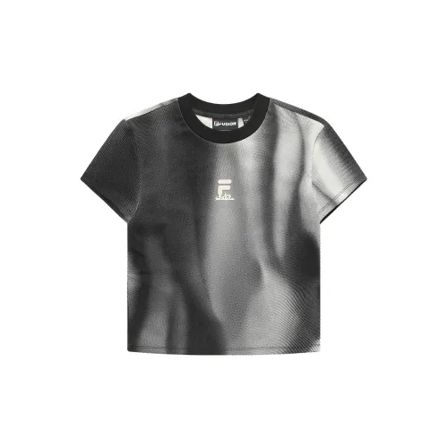 FILA FUSION T-Shirts Women's Black