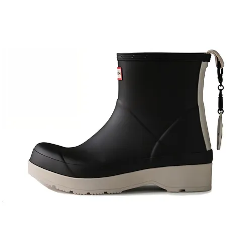 HUNTER Rain Boots Men Black