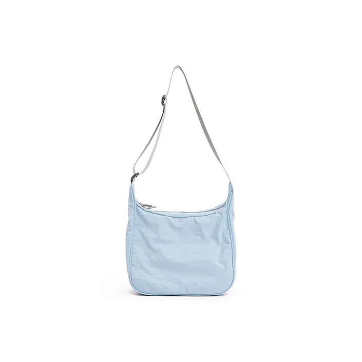 MYEDITION 6L Shoulder Bag, Crossbody Bag, Outdoor Bag Nylon Black/Brick Red/Light Blue Unisex-16
