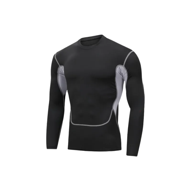 ACRUNU Long-Sleeved Compression Garment Yoga Top Sports Running Clothing Sweat-Wicking Quick Dry Long-Sleeved T-Shirt-2