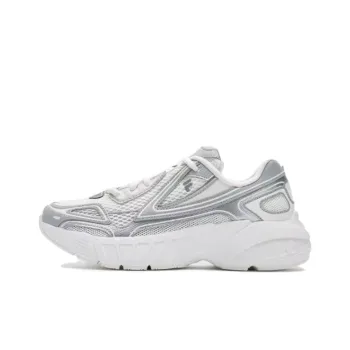 FILA FUSION CRED Leader Cushioning Slip Resistant Low Top Running Shoes Women's Gray White