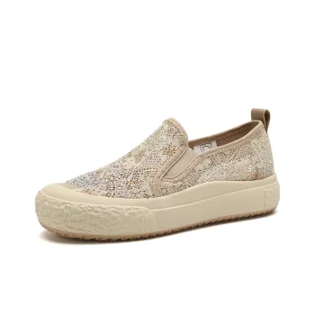 D:FUSE SCANDINAVIA Small Leather Shoes Flat Slip-on Women's Casual Shoes Women's
