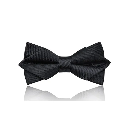 HLA Mulberry Silk Bow Tie Men's