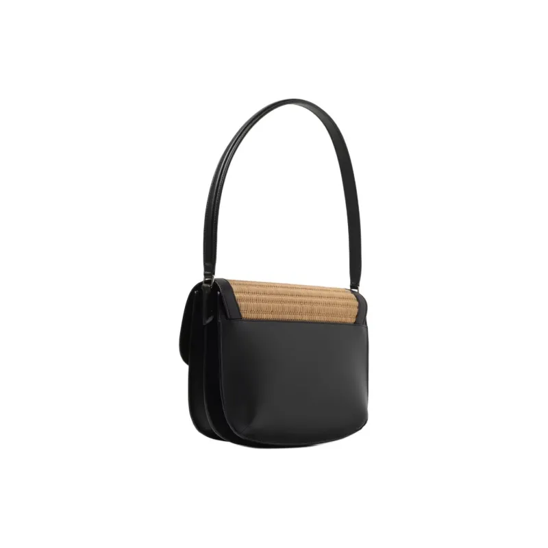 A.P.C Raffia Leather One Shoulder Handbags Women's Natural-1