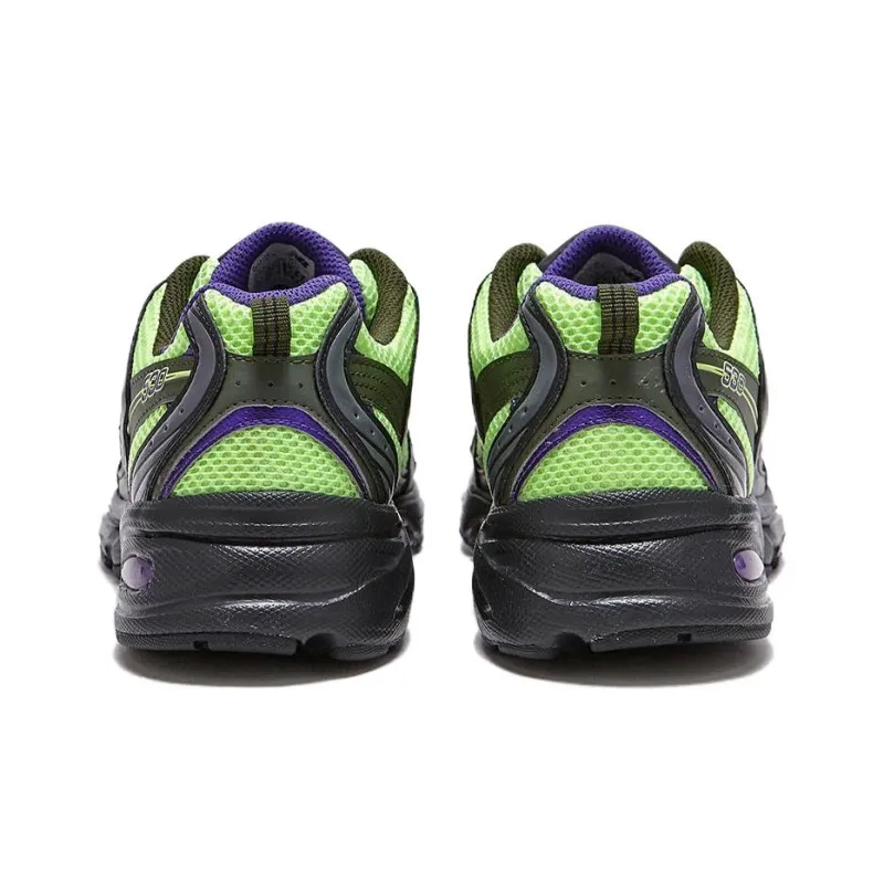 New Balance NB 530 Durable Breathable Low Top Running Shoes Unisex Green Black-3