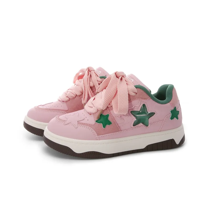 Lovely You Wear-resistant And Lightweight Low-Top Skateboard Shoes Women's-11