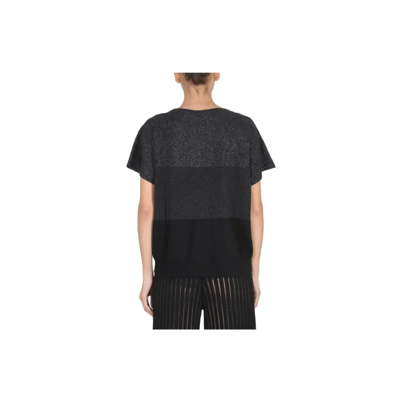 Fabiana Filippi Lurex Detailed Turtleneck Jumper-1