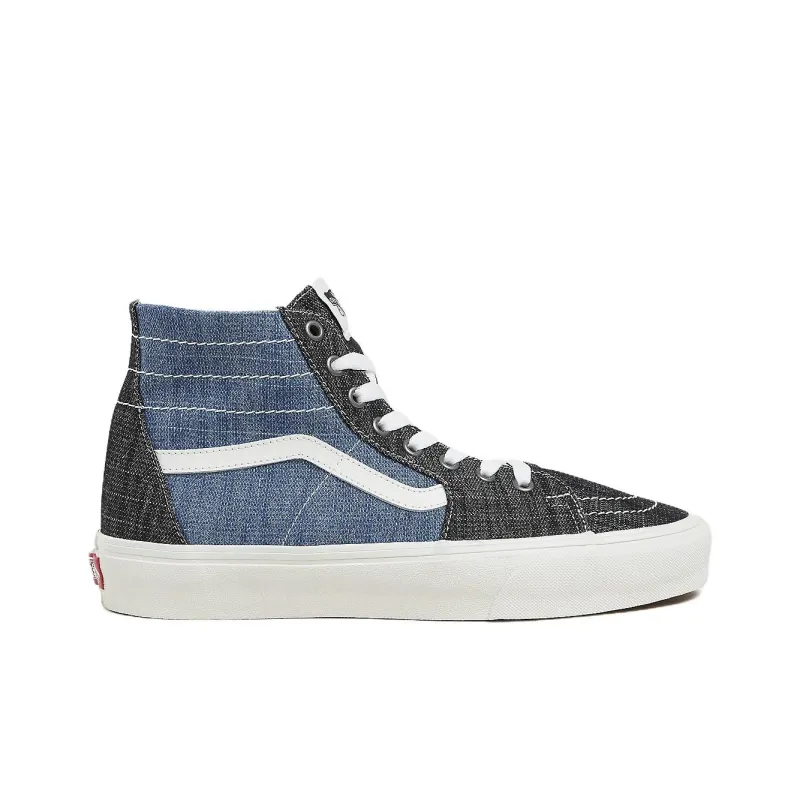 Sk8 Vans Hi Tapered 'Threaded Denim Black Blue'-1