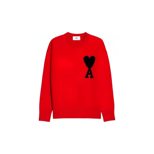 AMIPARIS Sweaters Unisex Red