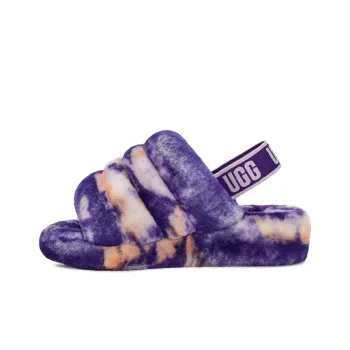 UGG Fluff Yeah Slide Marble Violet Night Women's