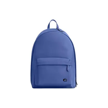COACH Cow Leather Backpack Large Size Men's Blueberry