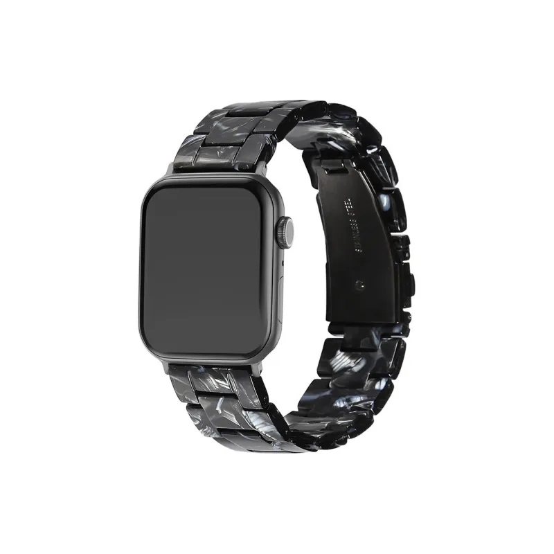 CHENSONG Watch Bands 45mm Unisex Iwatch Three bead Resin Strap-9