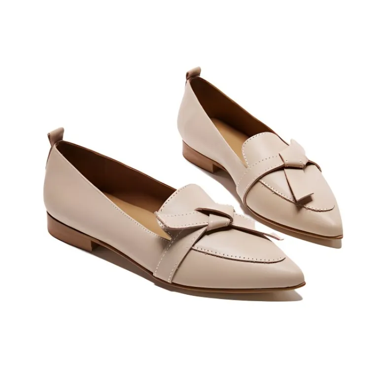 FLATTERED Loafers 1cm Women's Sand-2