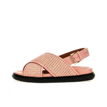 MARNI Fussbett Cross Strap Sandals Women's