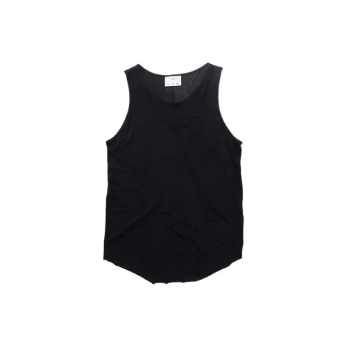 SONG FOR THE MUTE Tank Tops Men Black