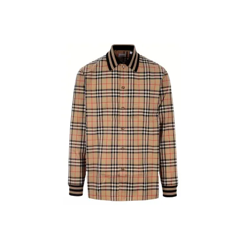 Burberry SS22 Vintage Check Cotton Poplin Shirt